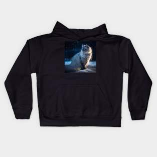 Shimmering Birman Kids Hoodie